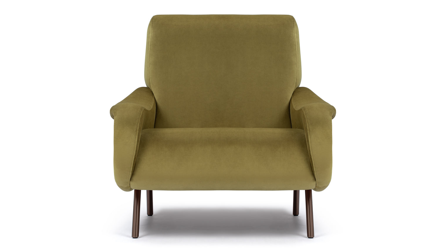 Lady - Lady Armchair, Olive Gold Velvet