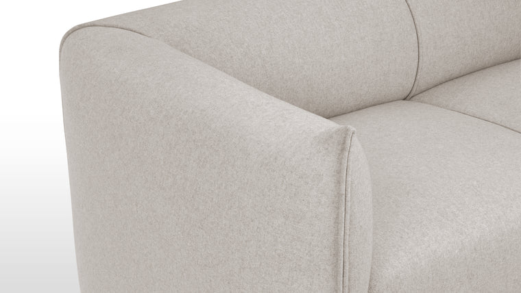 Loveseat Lounging | Designed for ultimate comfort, the Casa high seat-to-back ratio and plush padding make it ideal for both lounging and socializing. Its compact design suits a range of living spaces, from apartments to larger homes.
