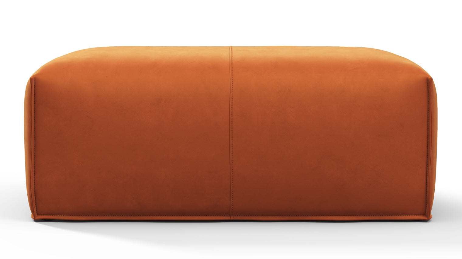 SCULPTURAL EXCELLENCE | Crafted with the utmost attention to detail, this ottoman showcases exceptional craftsmanship and luxurious materials. The upholstery adds a touch of elegance and texture, with the carefully tailored contours and seamless stitching exemplifying the dedication to perfection that defines products from Interior Icons.
