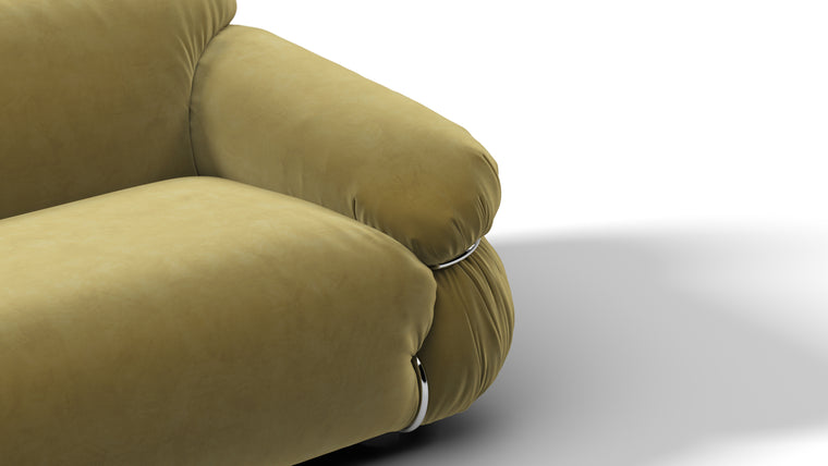 Iconic Design | With its sumptuous cushions and ergonomic design, the Sesann Sofa offers a luxurious seating experience. Sink into the plush cushions and experience the perfect balance of comfort and support. The thoughtfully chosen upholstery adds a touch of sophistication and invites you to indulge in its tactile beauty.
