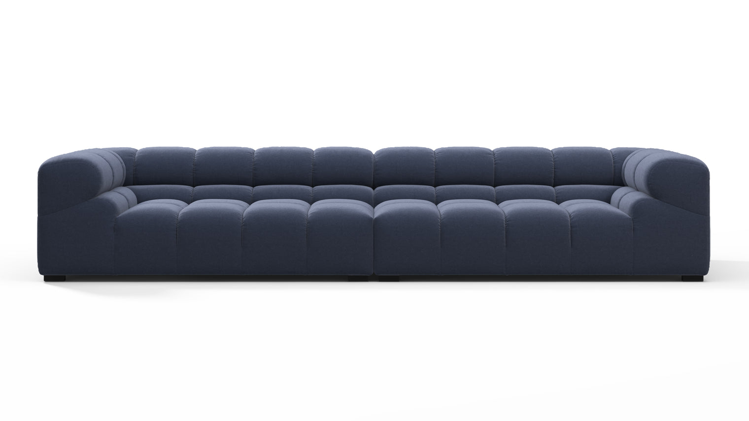 MODULAR MASTERPIECE | A modern take on 70s design, this cloud-like sectional is all about leisurely lounging. Its relaxed, playful aesthetic is adored around the world.
