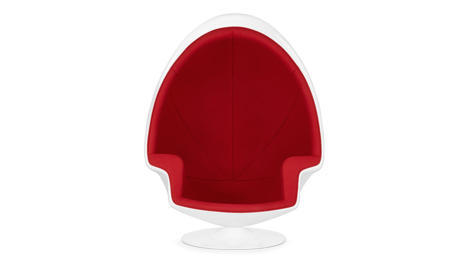 Alpha - Alpha Egg Chair, Bold Red Wool