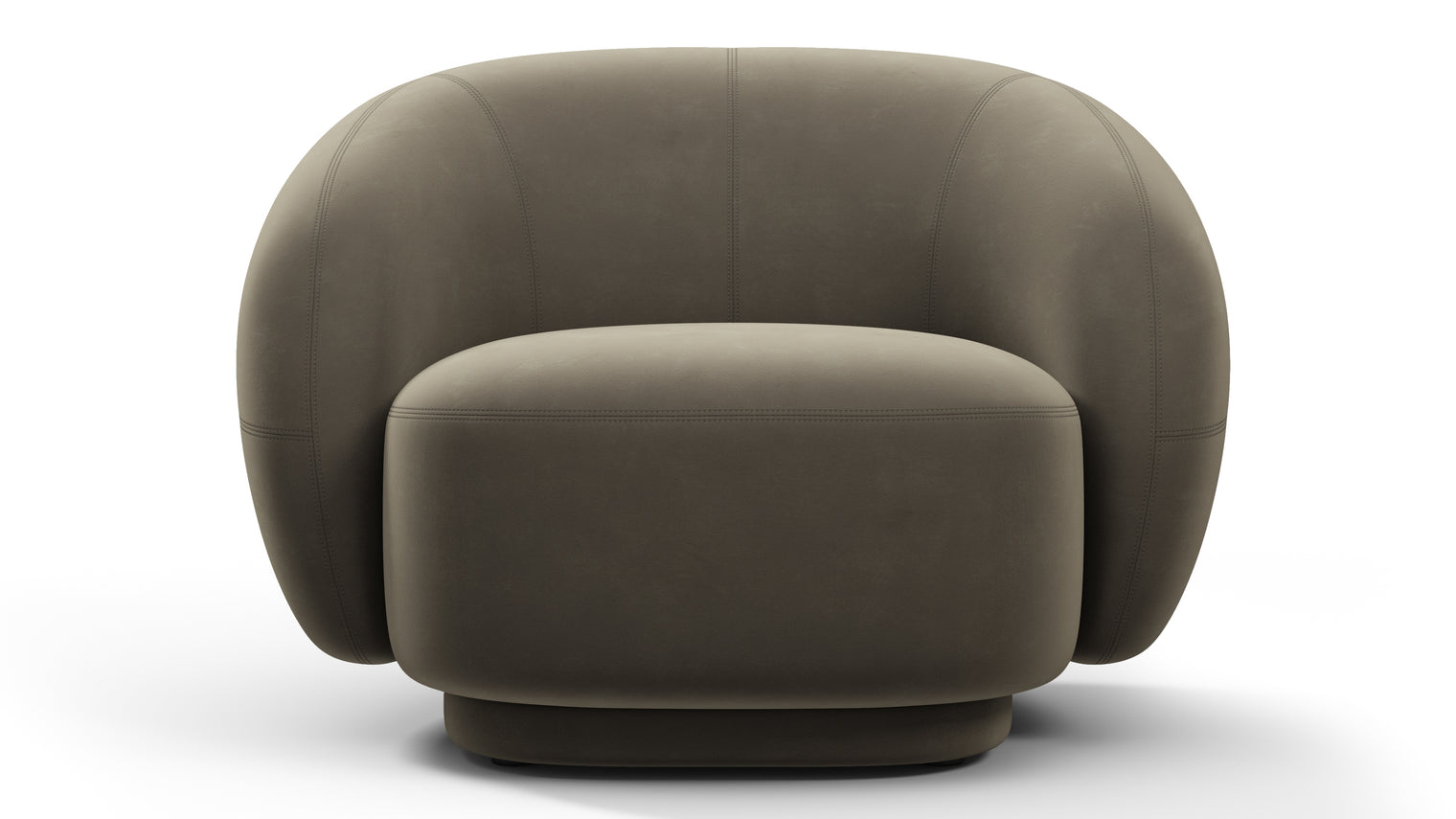 Contemporary Curves | Characterized by its curvy silhouette and full-bodied form, the Julep armchair is a modern classic that invites you in. Cocoon-like in shape and coziness, this modern must-have strikes the perfect balance between style and comfort.
