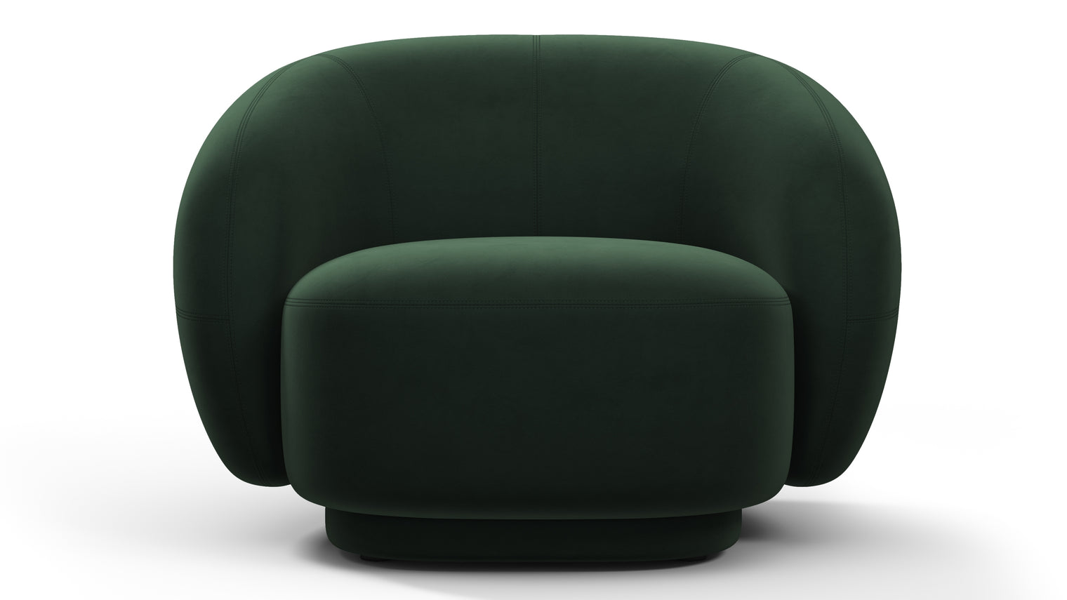 Contemporary Curves | Characterized by its curvy silhouette and full-bodied form, the Julep armchair is a modern classic that invites you in. Cocoon-like in shape and coziness, this modern must-have strikes the perfect balance between style and comfort.
