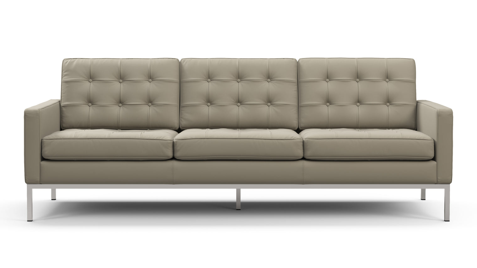 TIMELESS MODERNISM | The Florence Sofa embodies the essence of mid-20th-century modernism. Its clean lines, balanced proportions, and meticulous attention to detail make it an enduring symbol of design sophistication.
