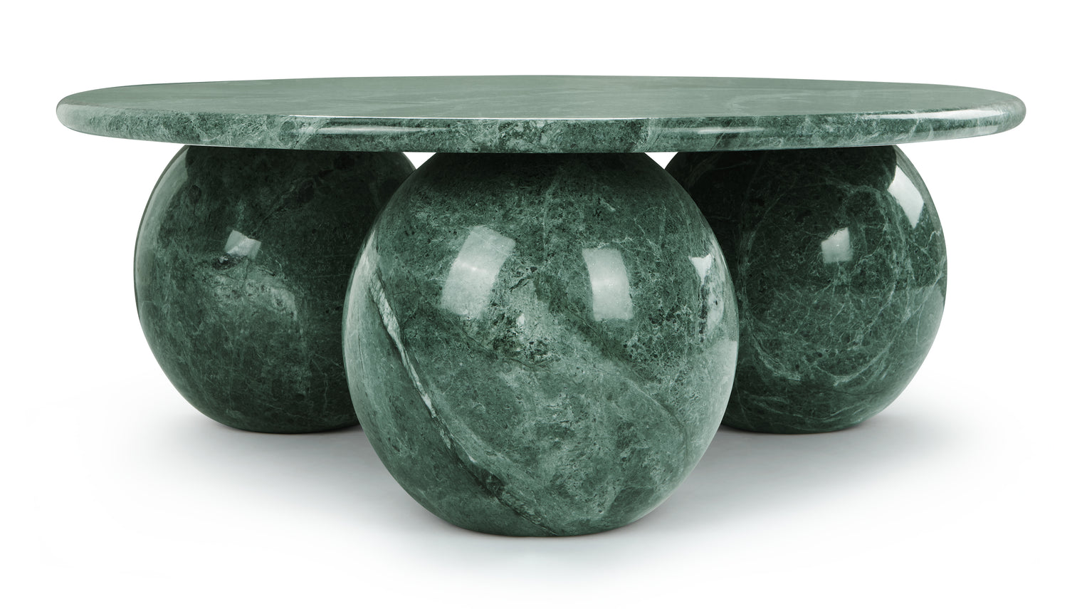 Mya - Mya Coffee Table, Green Marble