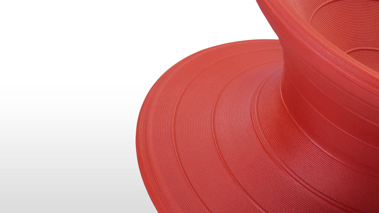 Lightweight, Durable, Dynamic | In terms of construction, the Spun Chair is ingeniously engineered. Made from rotationally molded polyethylene, the chair is lightweight yet durable, suitable for both indoor and outdoor use. Its hollow interior allows for easy handling and transport while maintaining structural integrity.
