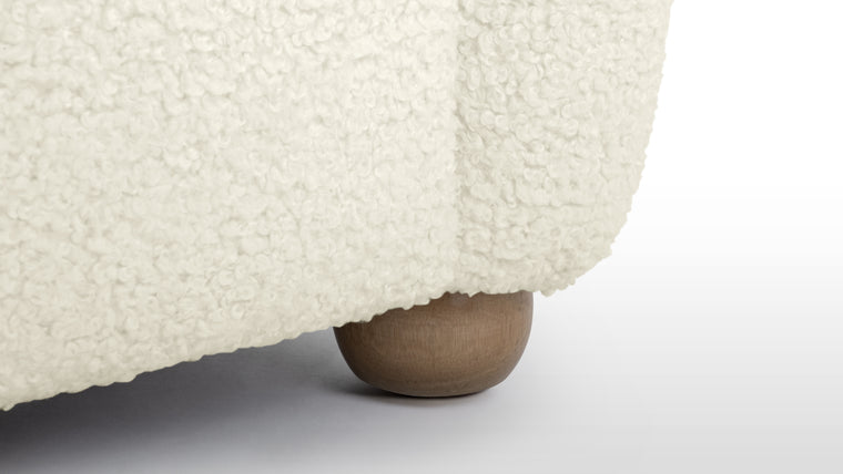 Effortlessly Modern | With its minimalist form and tactile fabric, the Flemming brings understated luxury to any room. It stands out with subtlety, adapting easily to a variety of design styles.
