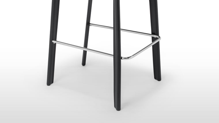 Sturdy Construction | Built to last, the Domus Stools are supported by robust frames that provide stability and reliability for everyday use.
