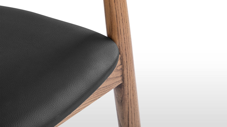 Natural Beauty | Crafted with great attention to detail, this chair is made from solid wood, ensuring durability and a warm, natural appearance. The careful selection of wood and precise craftsmanship results in a chair that is not only visually appealing but also built to last.
