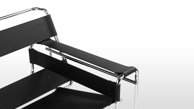 DE STIJL INSPIRATION | The Stanley Chair is inspired in part by the De Stijl movement. Stylistically unique, this design was truly ahead of its time.
