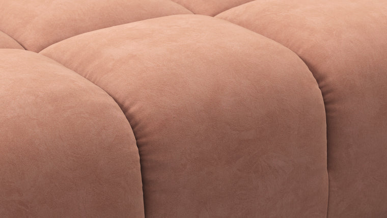 MODULAR MASTERPIECE | A modern take on 70s design, this cloud-like sectional is all about leisurely lounging. Its relaxed, playful aesthetic is adored around the world.
