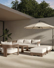 Lusso Outdoor Ottoman