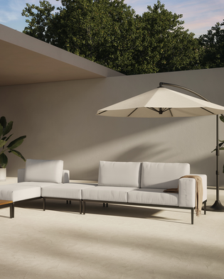 Marcus Outdoor Two Seater Sofa, Left Arm | FINAL SALE