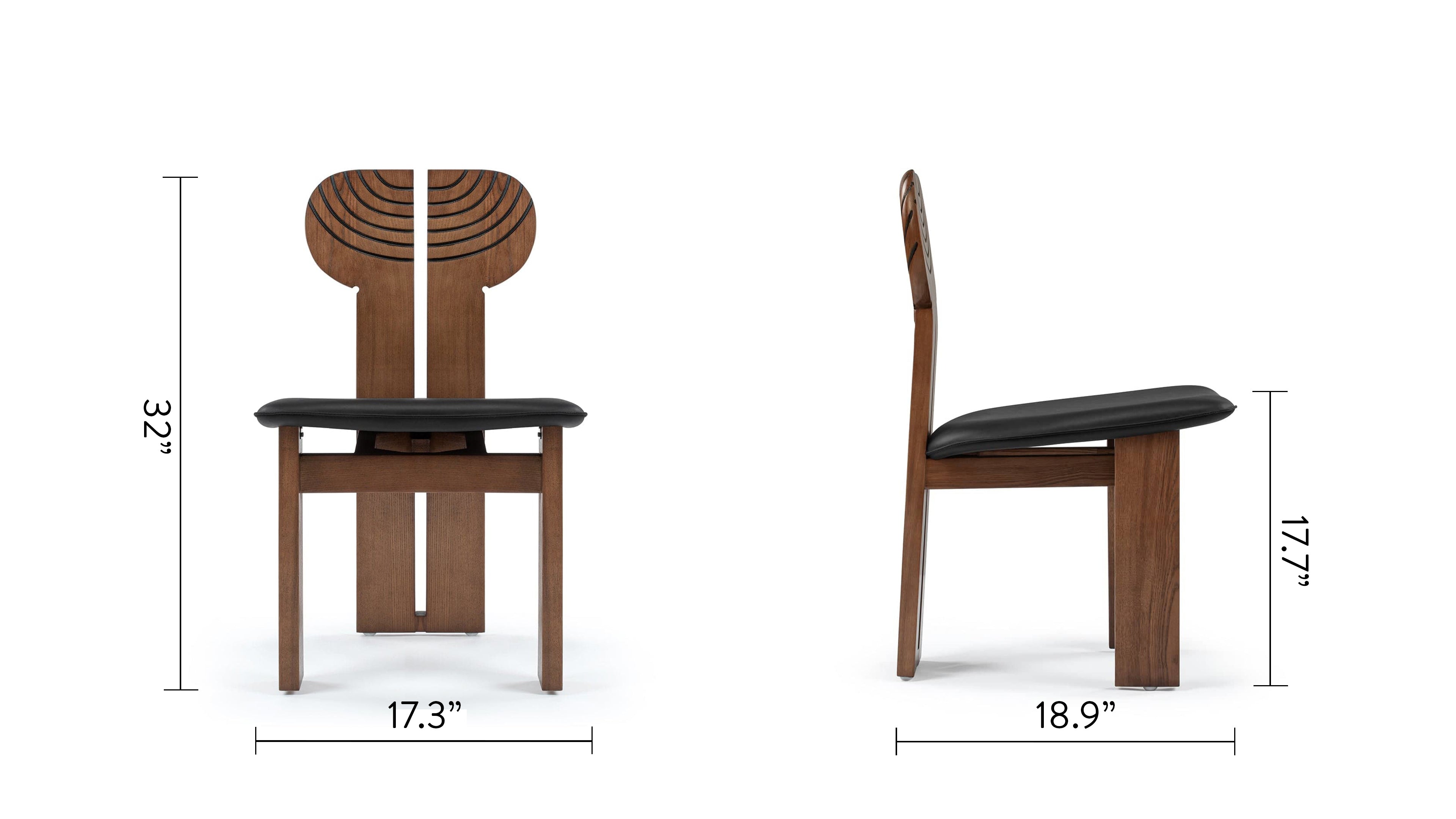 Africa Chair, Walnut – Interior Icons