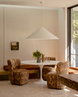 Dining Chairs Mykonos Block Base Upholstered Dining Chair