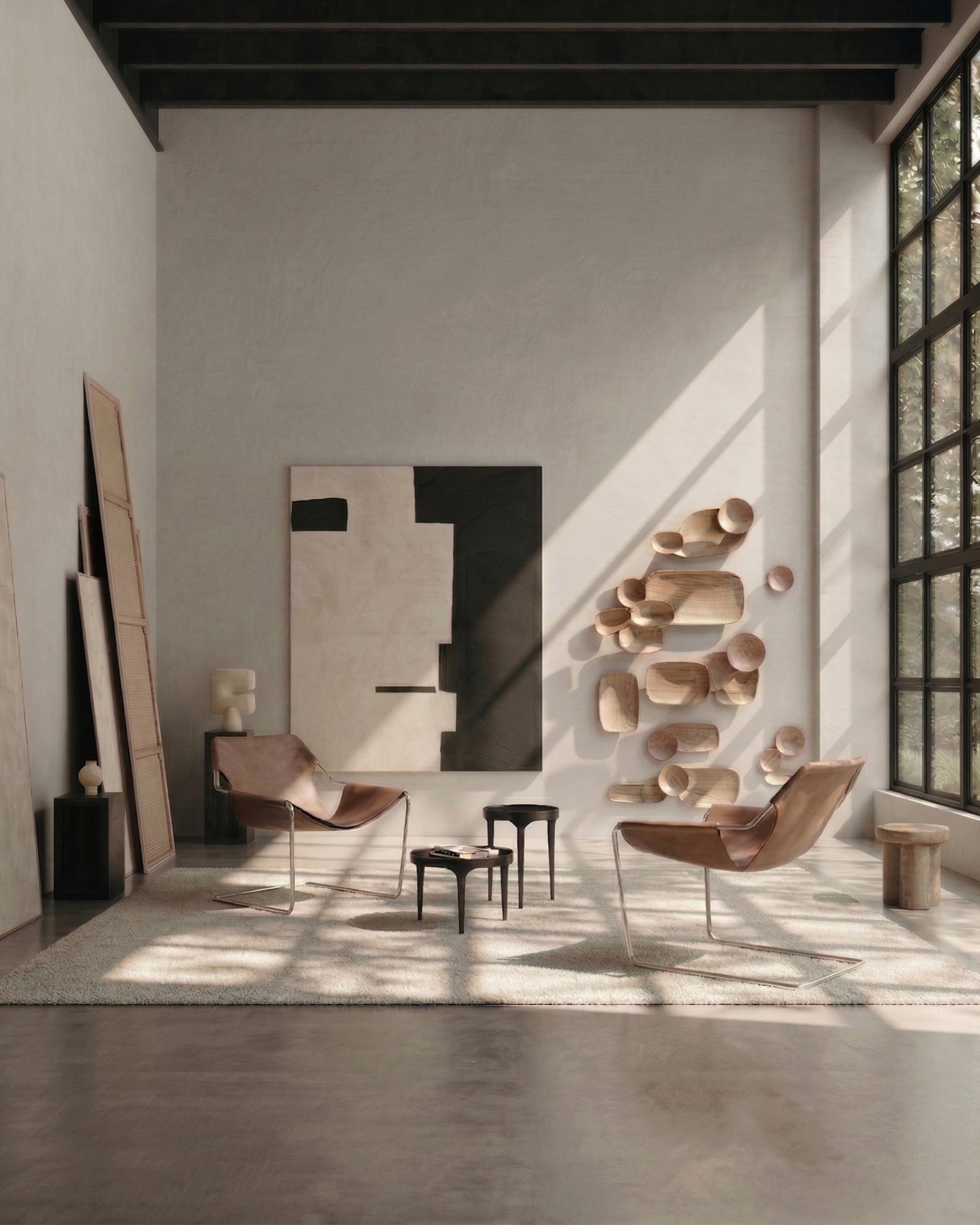Paulistano Chair, Butterscotch Vegan Leather & Chrome – Interior Icons