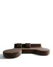 Sectionals The Organic Curved Sectional Sofa