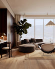 Sectionals The Organic Curved Sectional Sofa