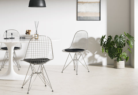 Wire - Wire Side Chair, Chrome Frame