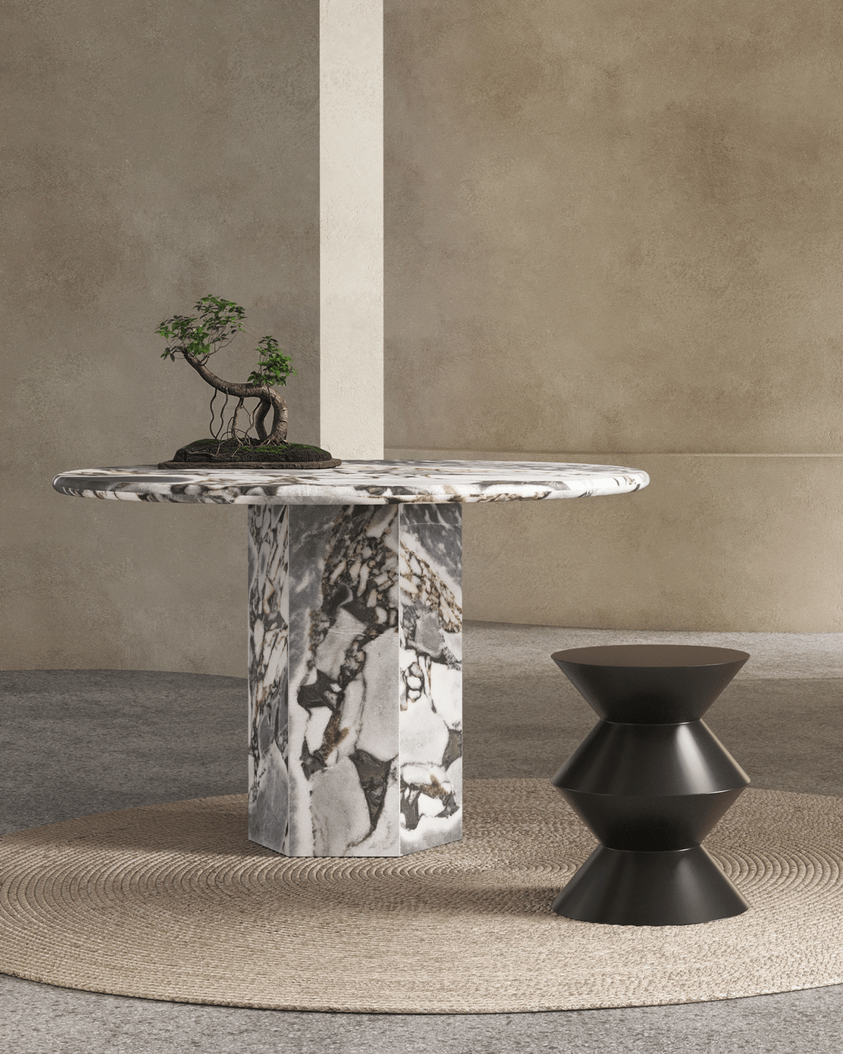 Omi Side Table, Black – ICONS