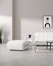 Stools & Ottomans Soriana Ottoman, White Boucle