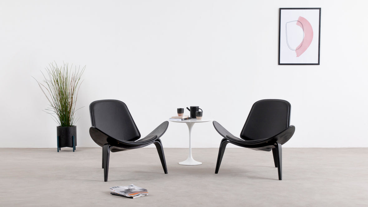 Shell - Shell Lounge Chair, Black Edition