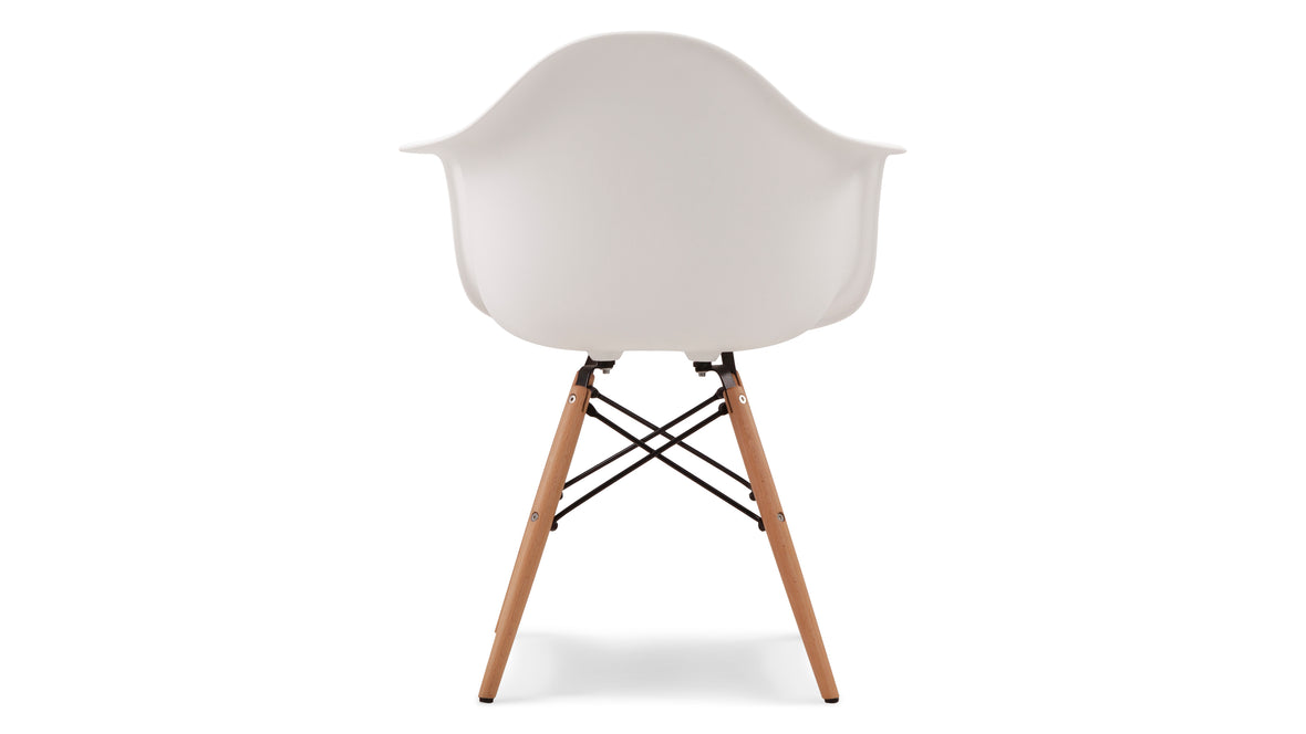 Flynn Armchair - Flynn Molded Dining Chair, White