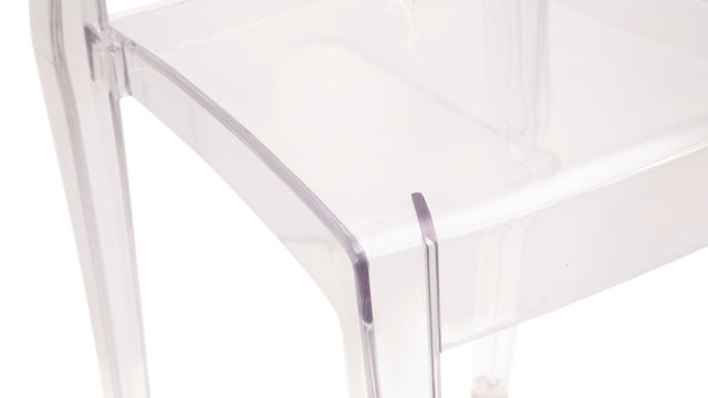 Ghost Chair - Ghost Side Chair, Clear