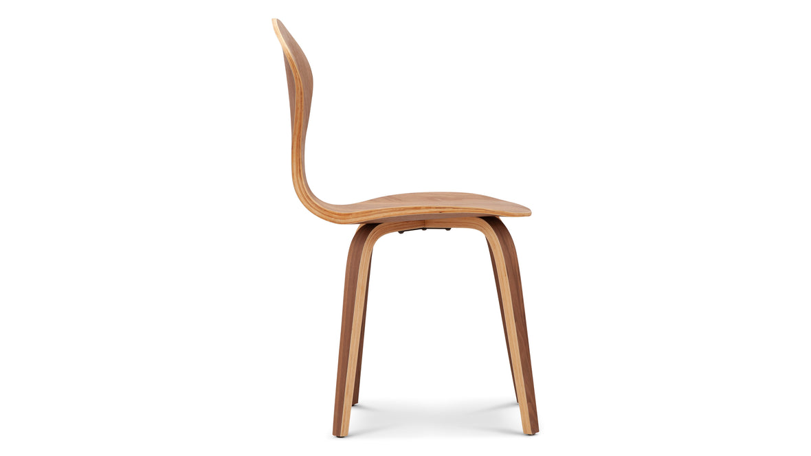 Norman Dining - Norman Dining Chair, Walnut