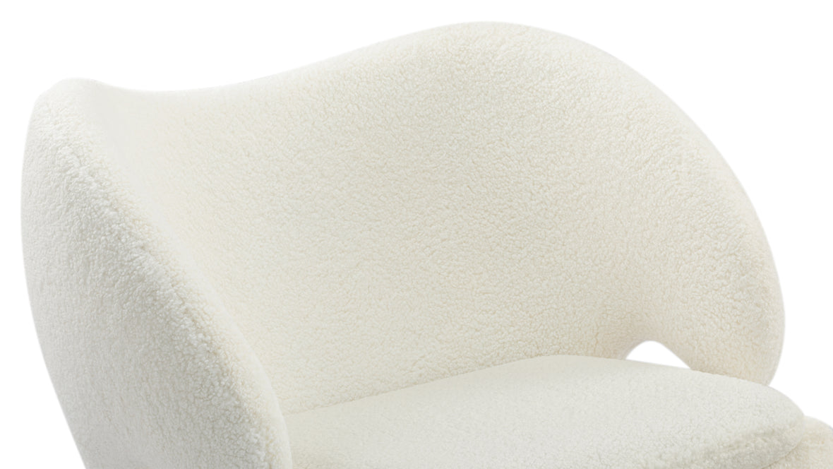 Pelican Chair - Pelican Chair, White Sherpa