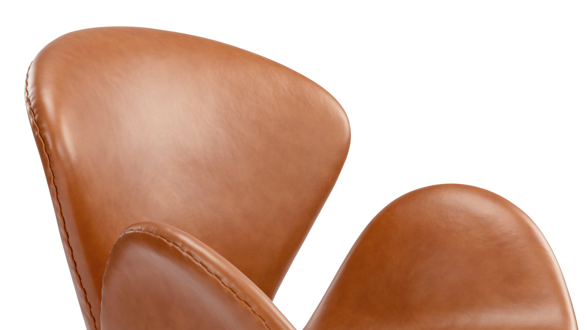 Swann - The Swann Chair, Tan Premium Leather