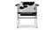 Corbusier - Corbusier Armchair, Black/White Cowhide