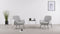 Miro - Miro Lounge Chair, Light Gray Wool