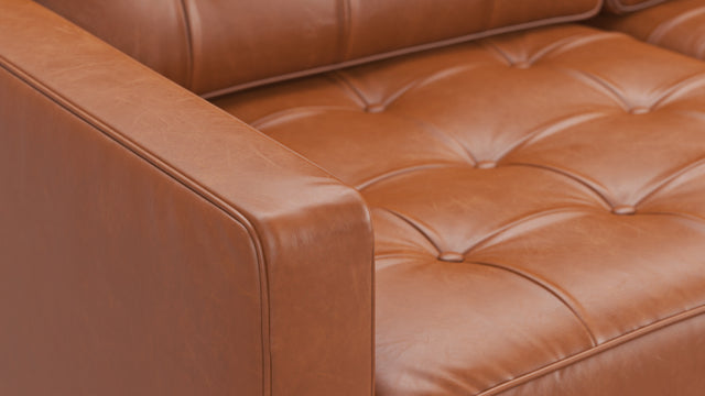 Florence Sofa - Florence Two Seater, Tan Premium Leather