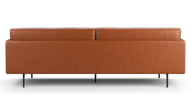 Toriko - Toriko Three Seater Sofa, Tan Premium Leather