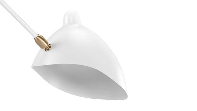 Mouille - Mouille Tripod Floor Lamp, White