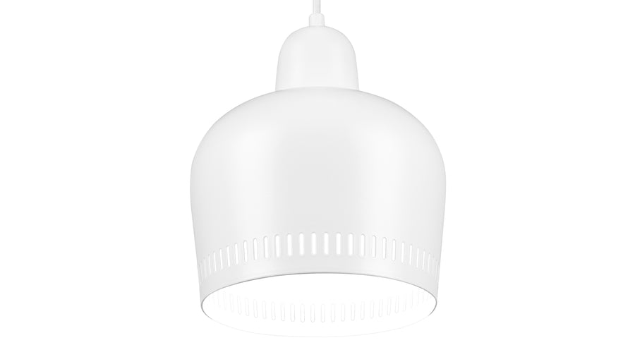 A330S Golden Bell Pendant Light, White | Alvar Aalto | Interior Icons