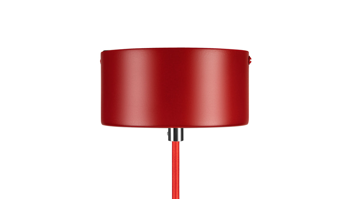 Kaiser Pendant - Kaiser Pendant Lamp, Red