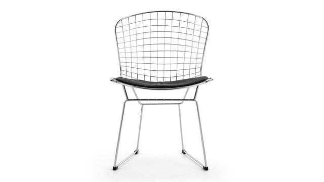 Bertie Chair - Bertie Side Chair, Chrome Frame