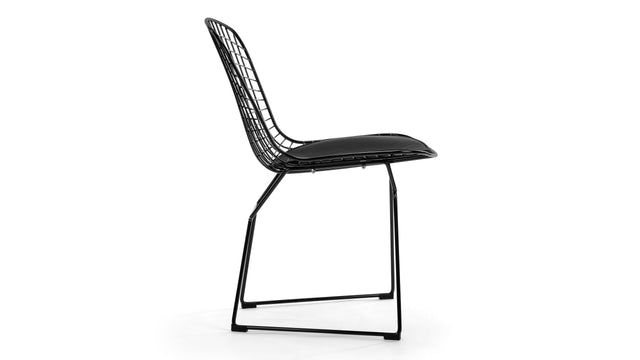 Bertie Chair - Bertie Side Chair, Black Frame