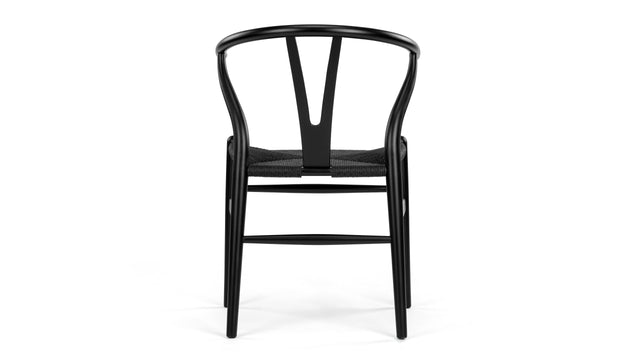 Wish Chair - Wish Chair, Black with Black Seat