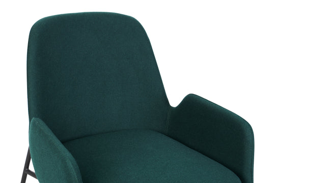 Miro - Miro Lounge Chair, Sacramento Green Wool