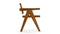 Jeanneret - Jeanneret Dining Chair With Arms, Walnut