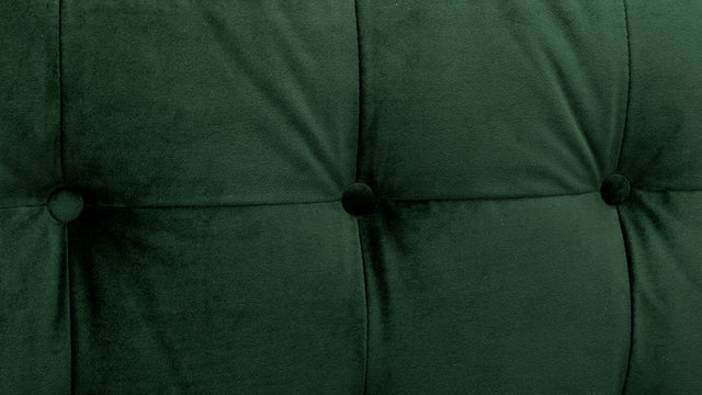 Florence Sofa - Florence Three Seater Sofa, Olive Green Velvet