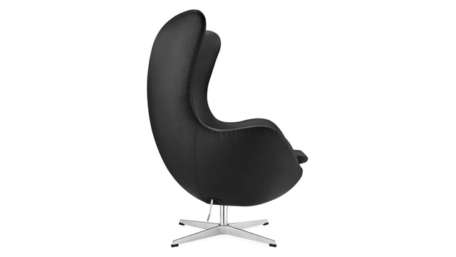 Arne - Arne Chair, Midnight Black Premium Leather