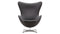 Arne - Arne Chair, Dark Gray Wool
