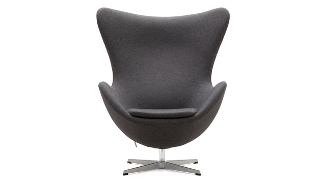 Arne Chair - Arne Chair, Dark Gray Wool