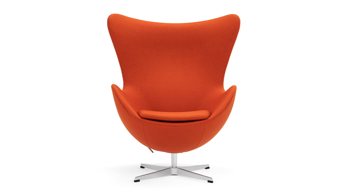Arne - Arne Chair, Burnt Orange Wool