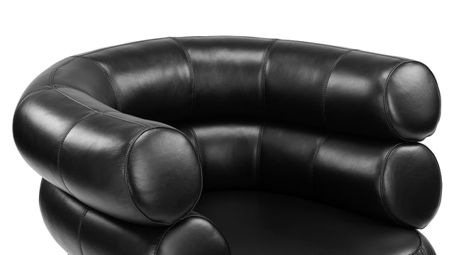 Bibendum - Bibendum Chair, Midnight Black Premium Leather